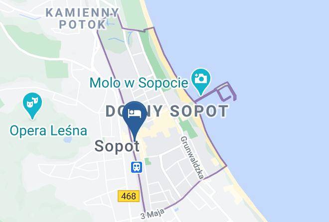 Sopot - Hotel Molo Maps