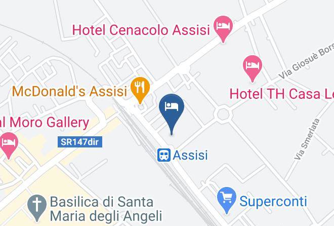 Perugia - Hotel Mom Assisi Maps