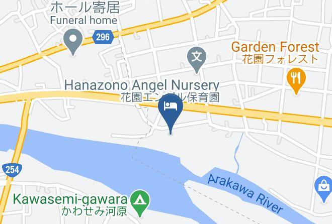 Fukaya City - Hotel Moma Maps