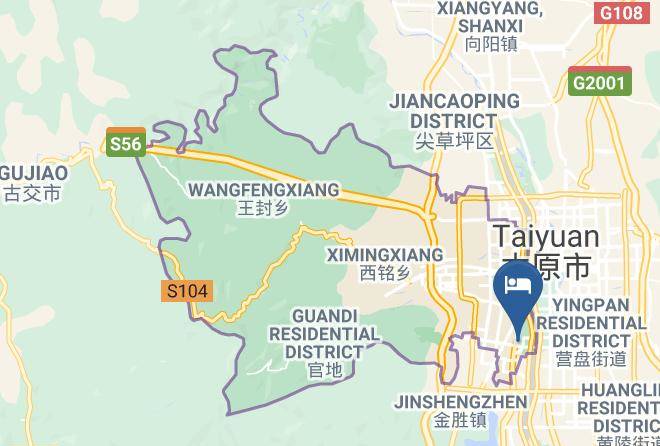 Taiyuan - Hotel Momc Taiyuan Maps