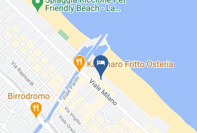 Rimini - Hotel Mon Cheri Maps