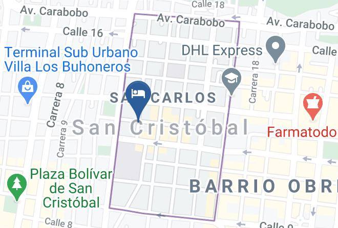 San Cristobal - Hotel Mon Cricket Maps