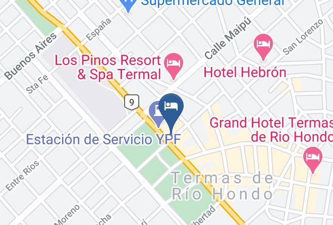 Rio Hondo - Hotel Mon Petit Maps