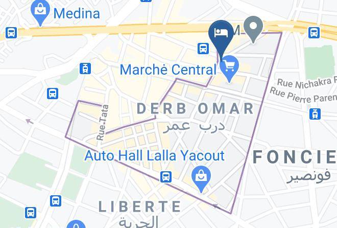 Casablanca - Hotel Mon Reve Maps
