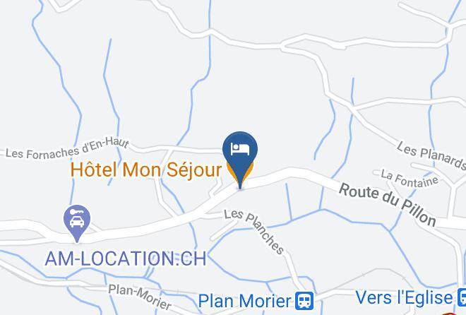 Aigle - Hotel Mon Sejour Maps