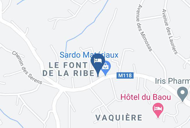 Maritime Alps - Hotel Mon Soleil & Restaurant Longo Mai Maps
