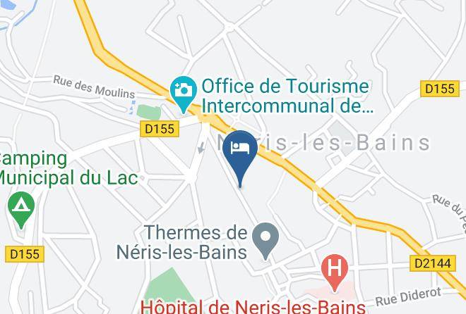 Allier - Noemys Neris Hotel Maps