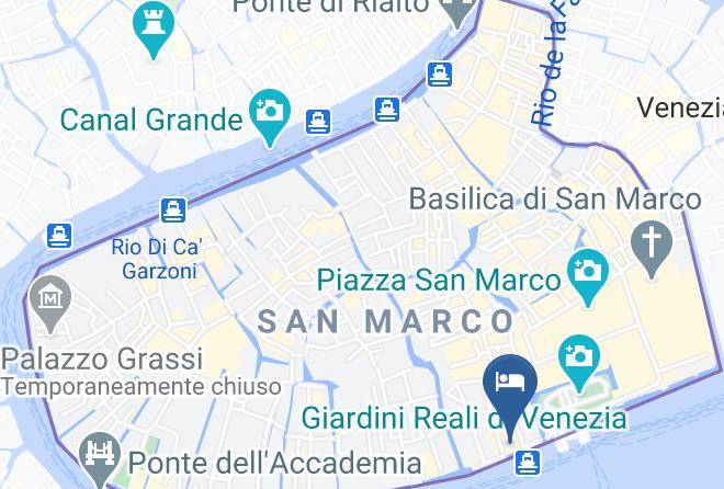 Venice - Hotel Monaco & Grand Canal Maps