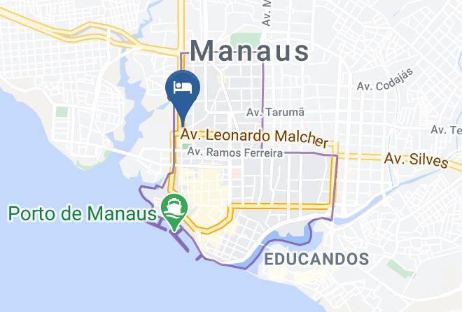 Manaus - Hotel Monaco Manaus Maps