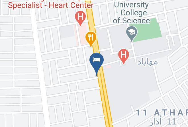 Erbil - Hotel Monaco Palace Maps