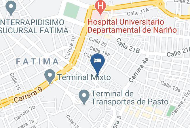 Pasto - Hotel Monaco Pasto Maps