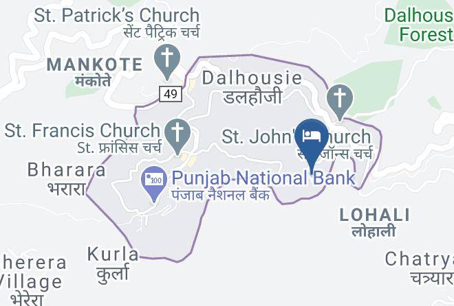 Dalhousie Sub District - Hotel Monal Maps