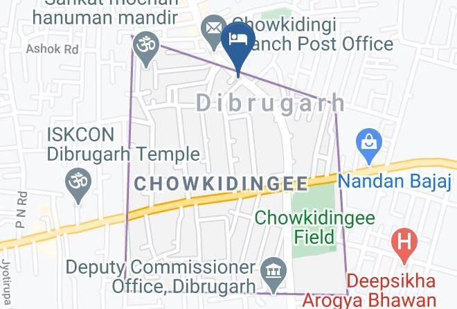Dibrugarh - Hotel Monalisa Maps