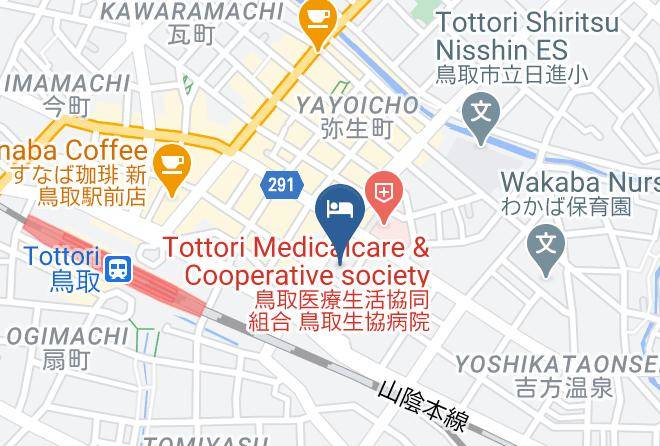 Tottori City - Hotel Monarque Tottori Maps