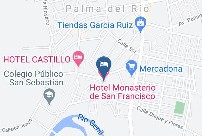 Cordoba - Hotel Monasterio De San Francisco Maps