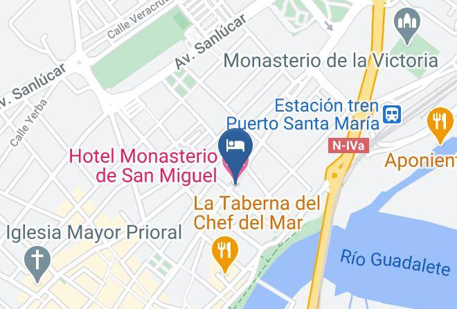 Cadiz - Hotel Monasterio De San Miguel Maps