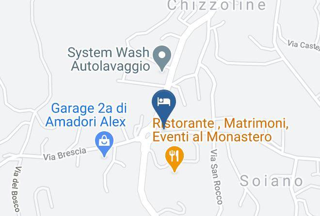 Brescia - Hotel Monastero Maps