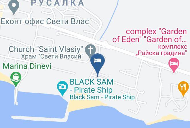 Nesebar - Hotel Monastery Maps