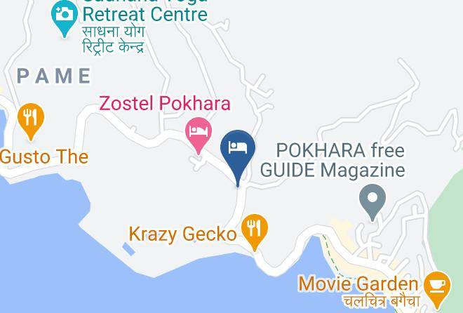 Pokhara - Hotel Monastery Maps