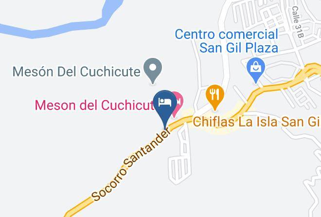 Pinchote - Hotel Monchuelo Spa San Gil Maps