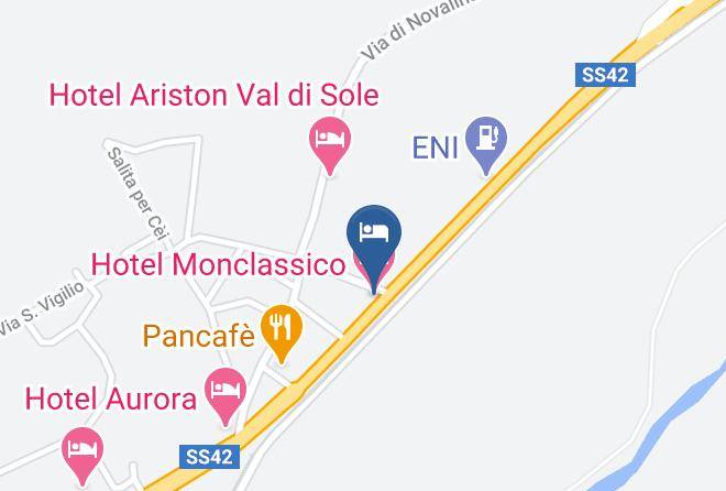 Trento - Hotel Monclassico Maps