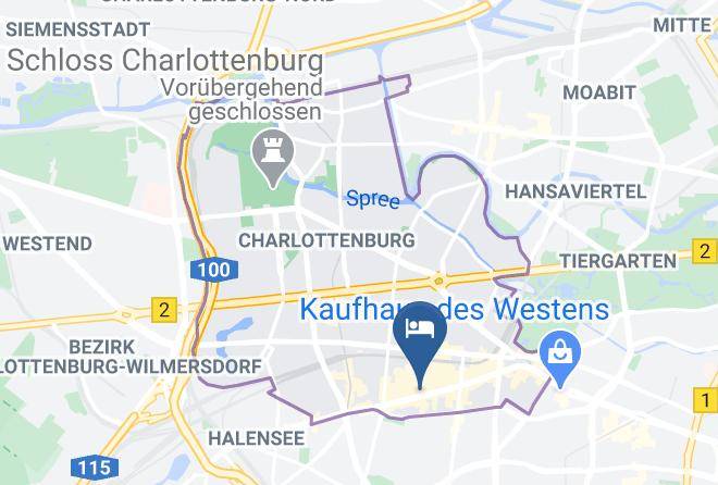 Stadt Berlin - Hotel Mondial Am Kurfurstendamm Maps