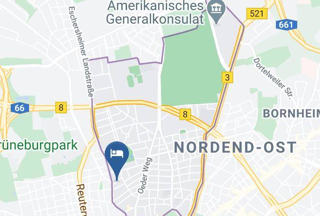 Frankfurt Am Main - Hotel Mondial Comfort Maps