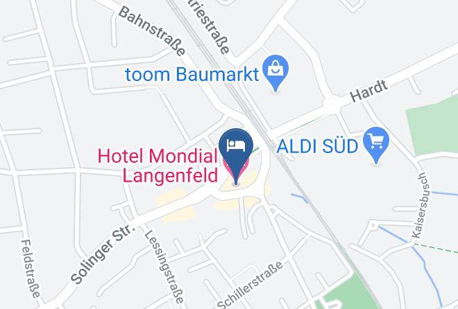 Mettmann - Hotel Mondial Langenfeld Maps