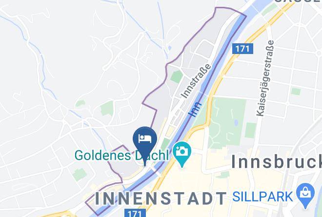 Innsbruck Stadt - Hotel Mondschein Maps