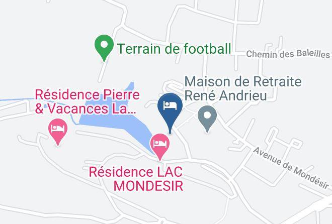 Lot Et Garonne - Notre Hotel La Dame Du Lac Maps