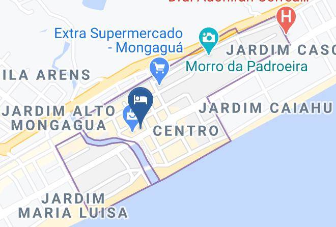 Mongagua - Hotel Mongagua Maps