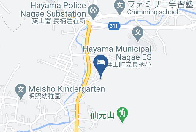 Hayama Townmiura District - Hotel Monica Hayama Maps