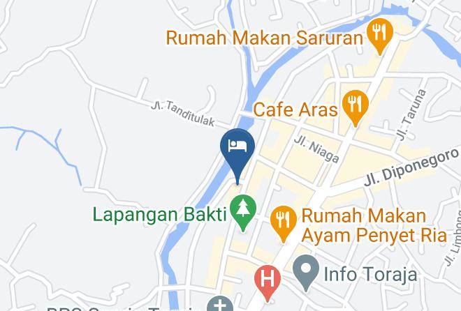Tana Toraja Regency - Hotel Monika Maps