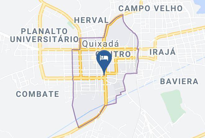 Quixada - Hotel Monolitos Maps