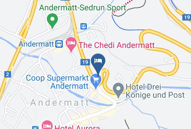 Andermatt - Hotel Monopol Maps