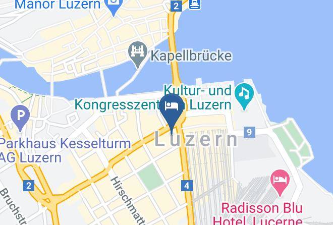 Lucerne - Hotel Monopol Luzern Maps