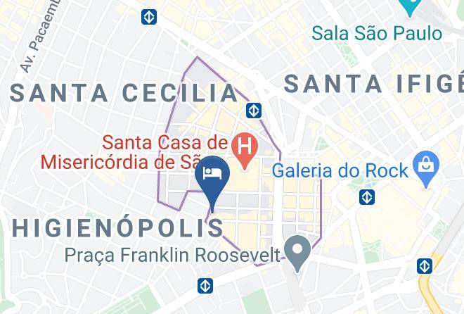 Sao Paulo Solacao - Hotel Monreale Express Higienopolis Sao Paulo Maps