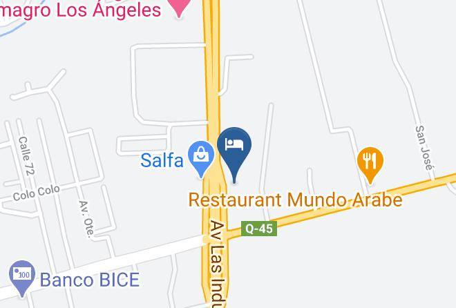 Hotel Monserrat Los Angeles Map