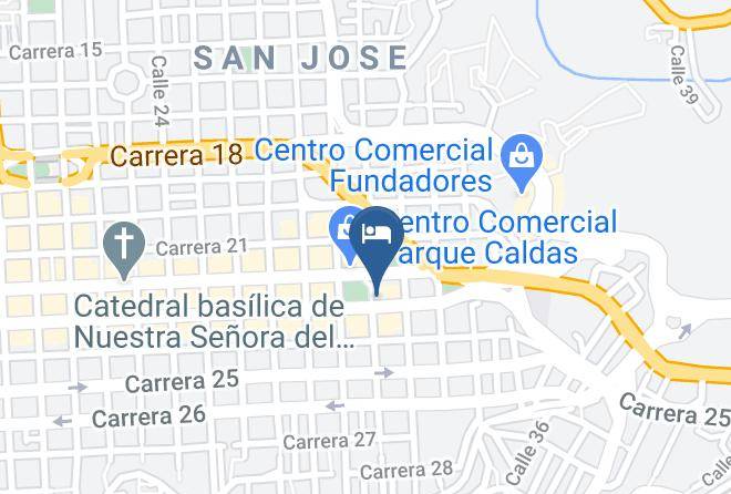 Manizales - Hotel Monserrate Maps