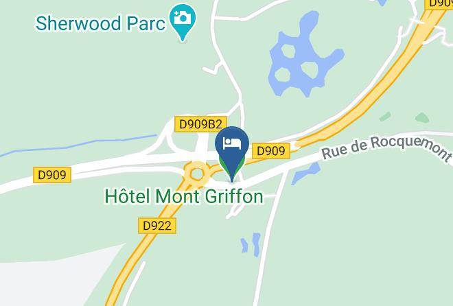 Val D Oise - Hotel Mont Griffon Maps