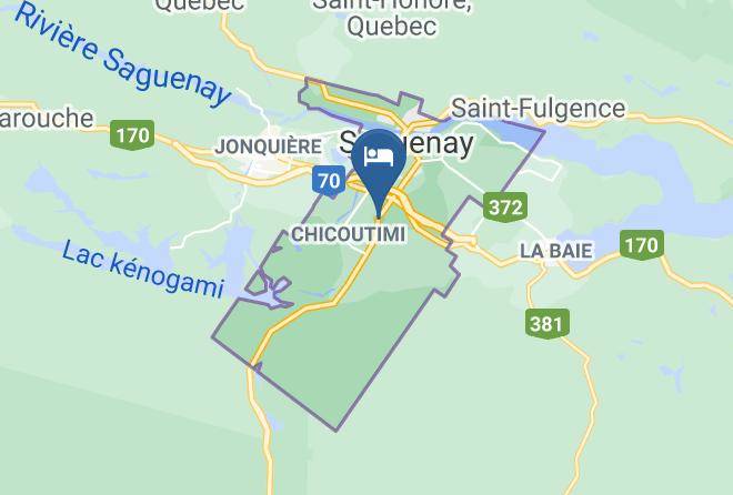 Le Saguenay Et Son Fjord - Hotel Mont Valin Maps