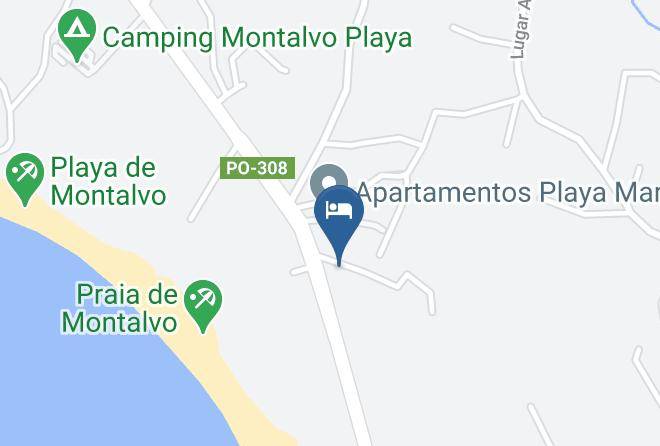 Pontevedra - Hotel Montalvo Playa Maps