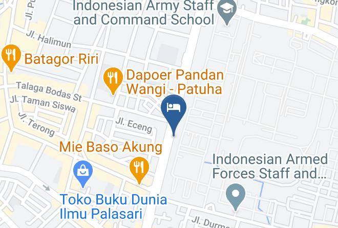 Bandung - Hotel Montameri Maps