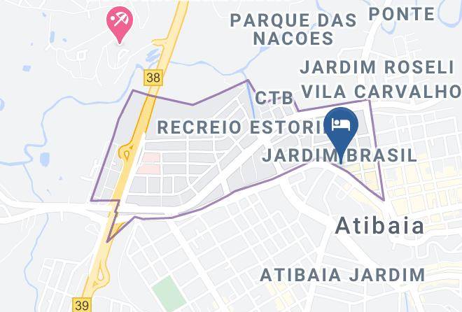 Atibaia - Hotel Montana Maps