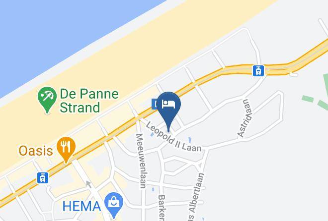 West Flanders - Hotel Montana De Panne Maps