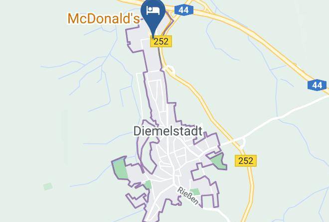 Waldeck Frankenberg - Hotel Montana Diemelstadt Maps