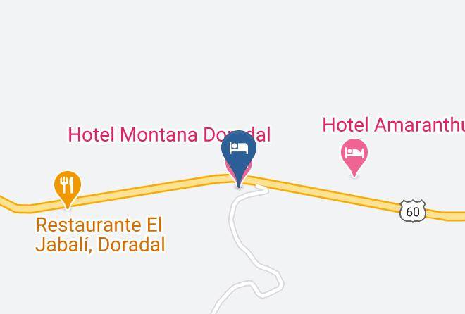 Puerto Triunfo - Hotel Montana Doradal Maps