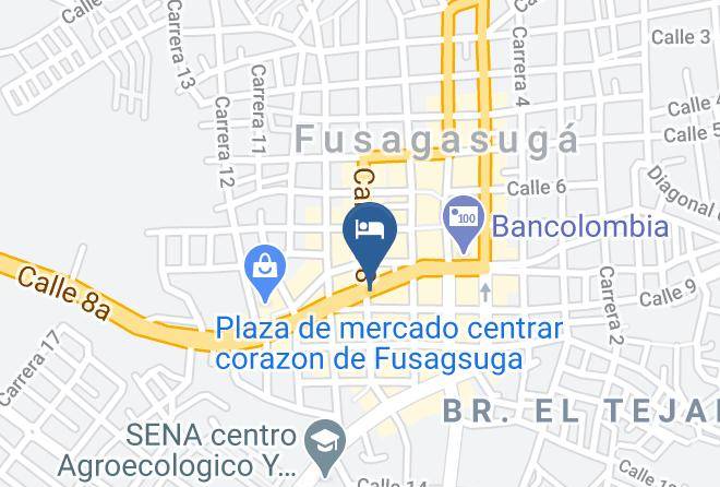 Fusagasuga - Hotel Montana Maps