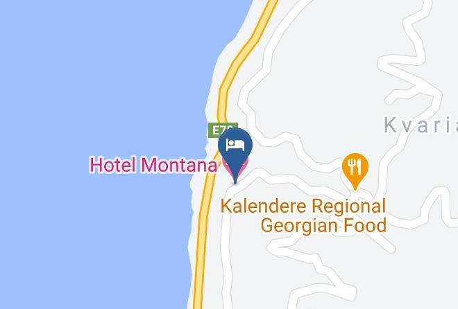 Georgia - Hotel Montana Maps