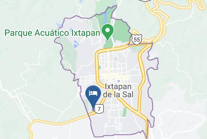 Ixtapan De La Sal - Hotel Montana Maps